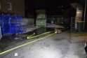 Feuer Papp Presscontainer Koeln Hoehenberg Bochumerstr P411